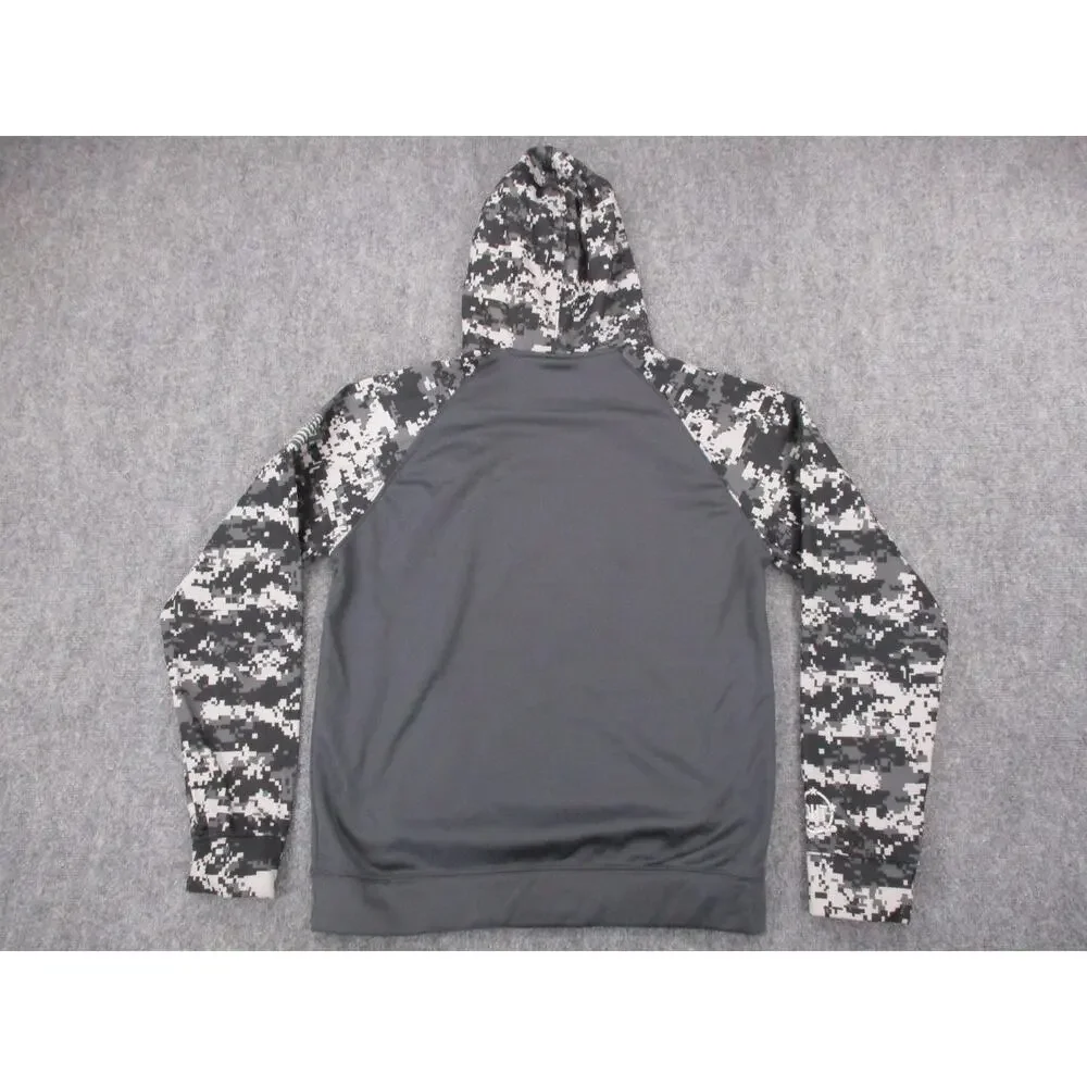 Alabama Crimson Tide Hoodie Mens Medium Gray Camo NCAA Football Colosseum OHT - Picture 3 of 16